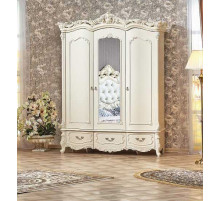 Шкаф 3-х дверный Элиза Люкс (крем) Шкаф 3-х дверный Элиза Люкс (крем)