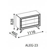 Комод в спальню Алегро ALEG-23