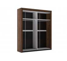 Четырехстворчатый шкаф для одежды Г-12 (ДГТ) Гарда с зеркалом Четырехстворчатый шкаф для одежды Г-12 (ДГТ) Гарда с зеркалом